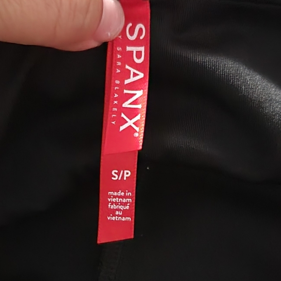 Spanx Faux Leather Legging‎ Black size SP - Picture 8 of 8